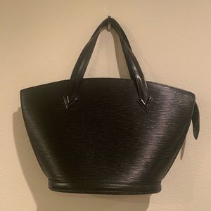 Louis Vuitton Saint Jacques PM Black Epi Leather
